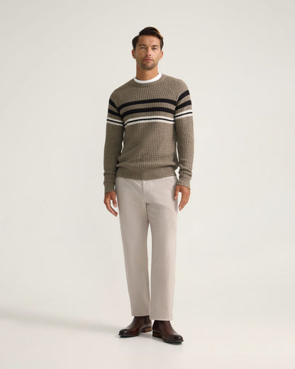 Benji Stripe Cotton Knit