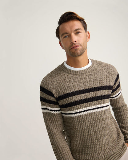 Benji Stripe Cotton Knit