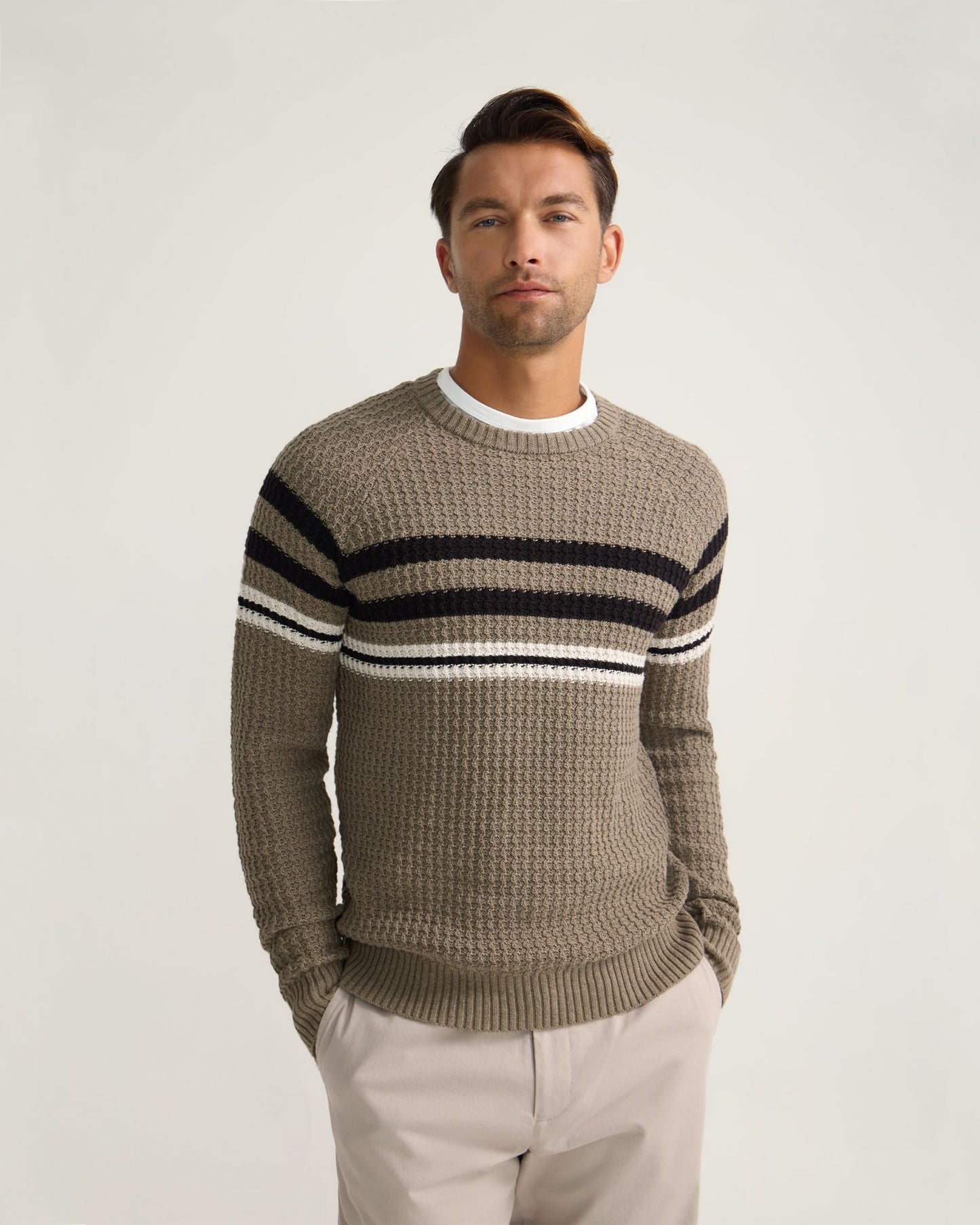 Benji Stripe Cotton Knit