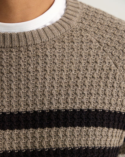 Benji Stripe Cotton Knit