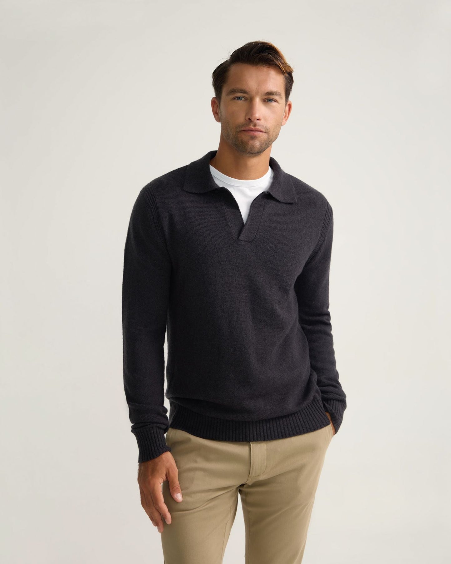 Rocco Polo Collar Wool Knit