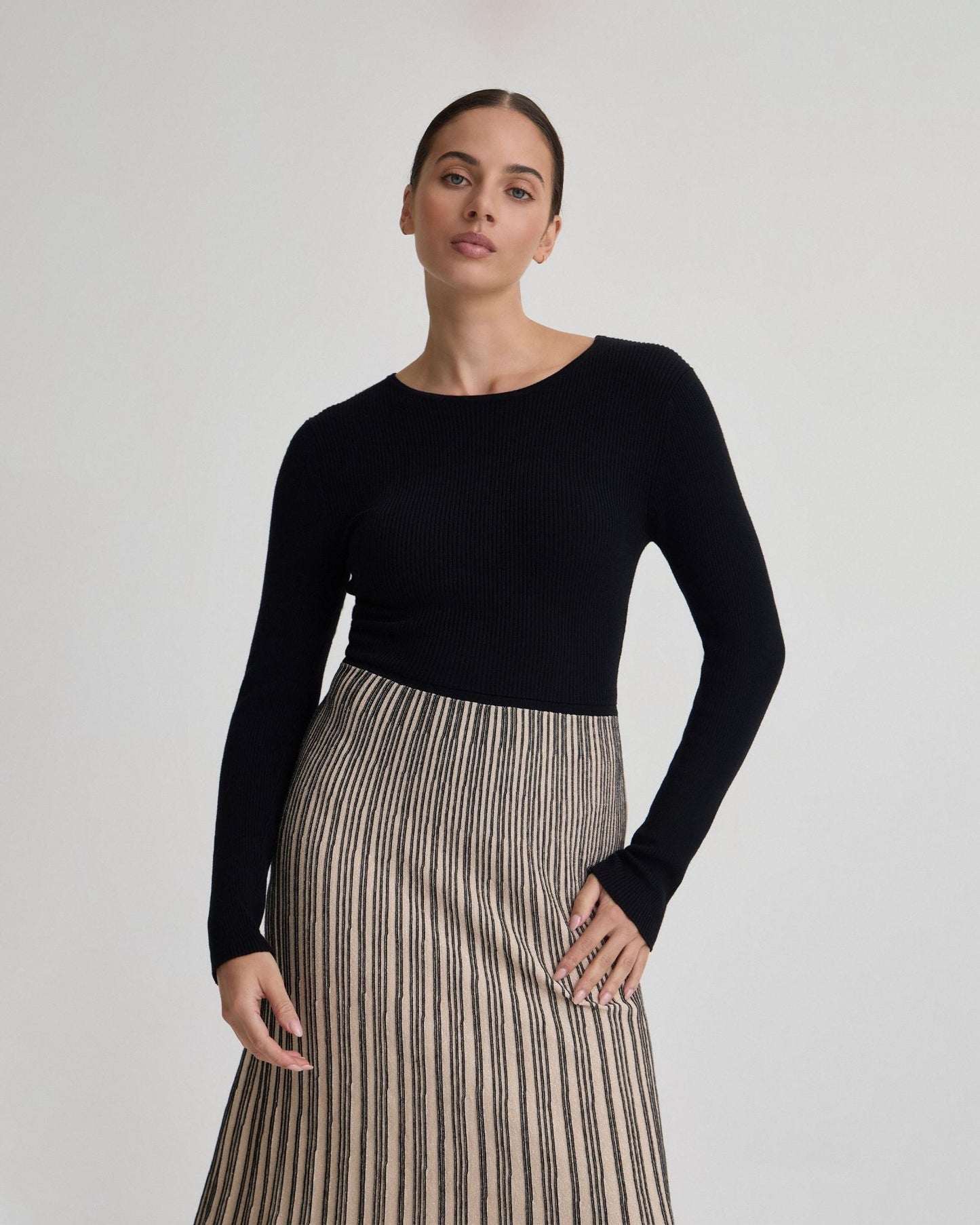 Paige Stretch Knitted Dress