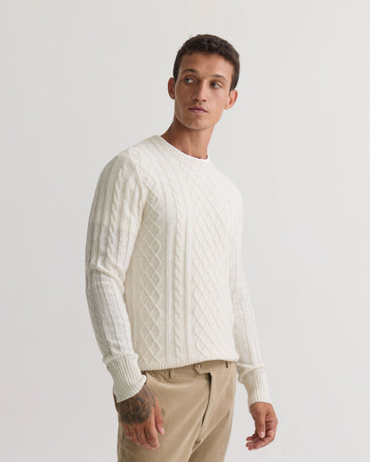 Bruno Wool Cable Knit