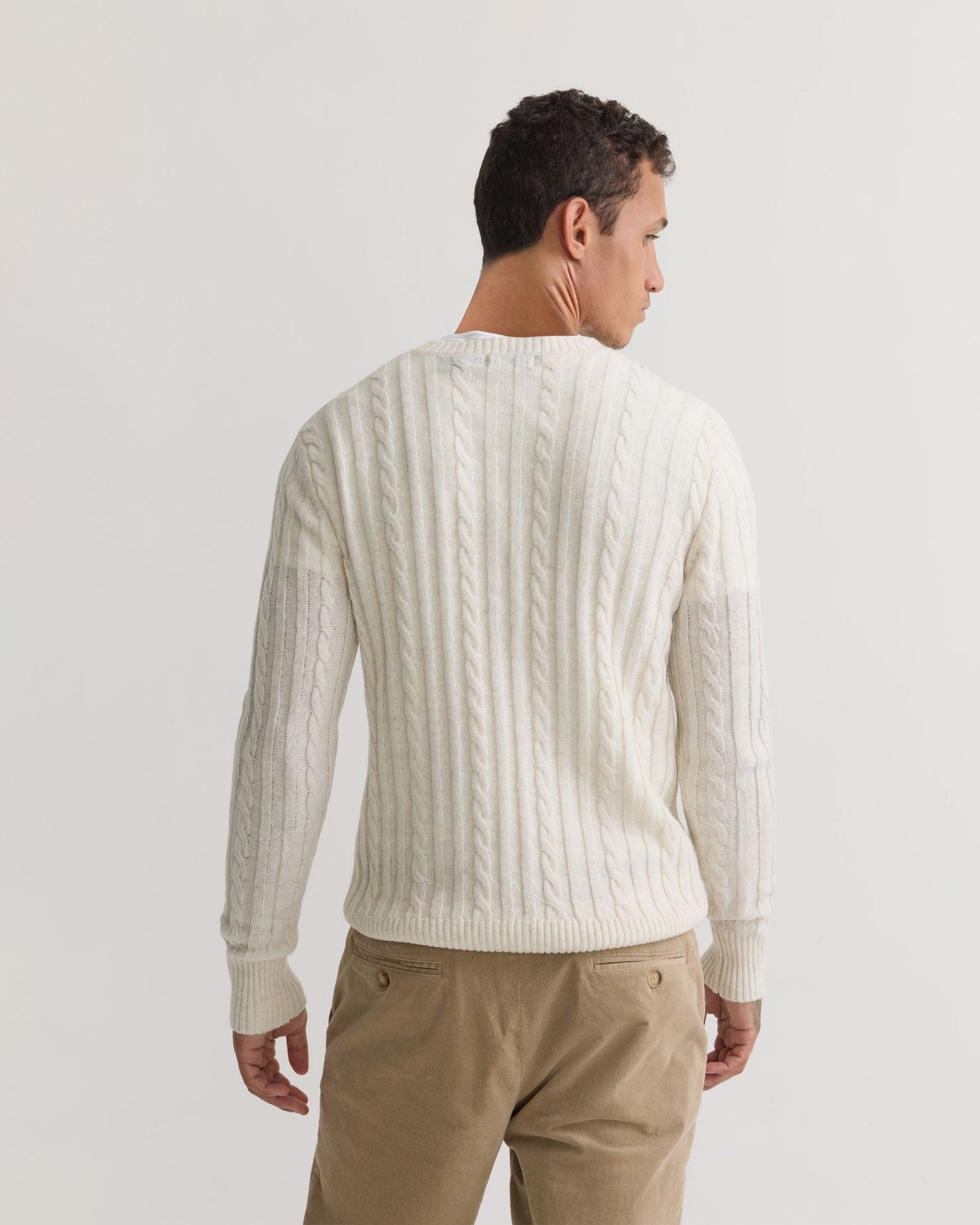 Bruno Wool Cable Knit