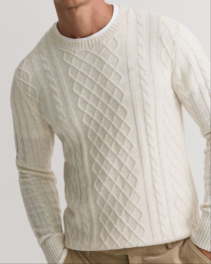 Bruno Wool Cable Knit
