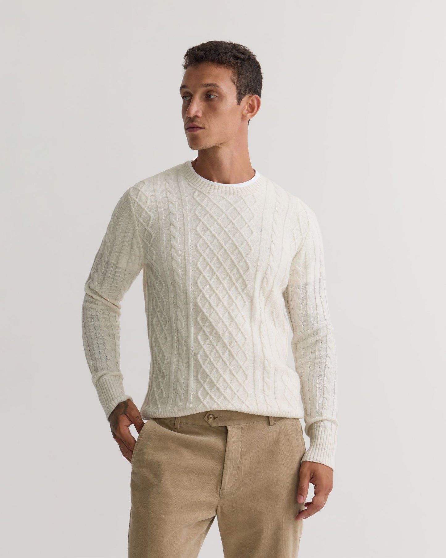 Bruno Wool Cable Knit