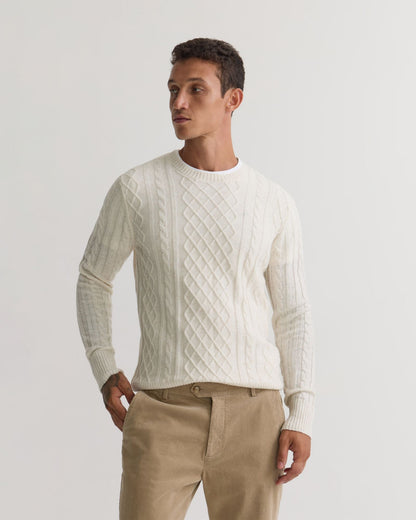 Bruno Wool Cable Knit