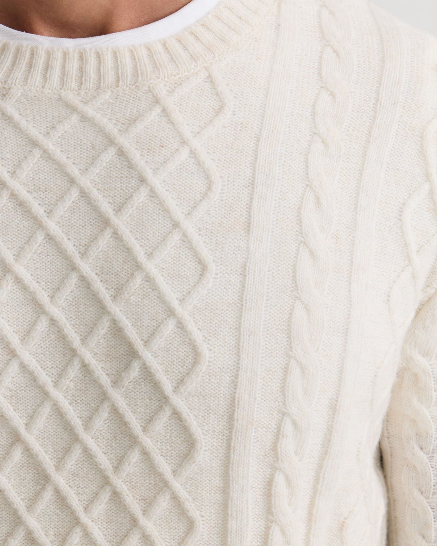 Bruno Wool Cable Knit