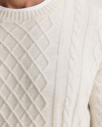 Bruno Wool Cable Knit