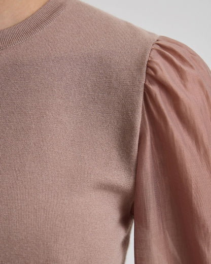 Alice Contrast Sleeve Knit