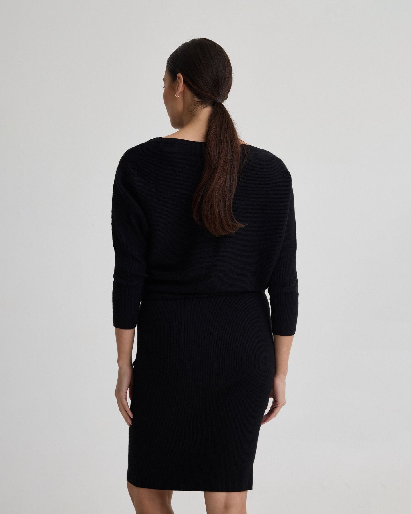 Emma Off Shoulder Knit Dress