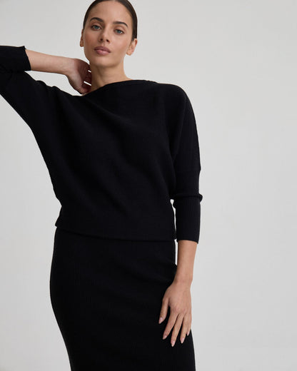Emma Off Shoulder Knit Dress