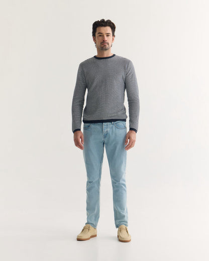 Liam Stripe Crew Neck