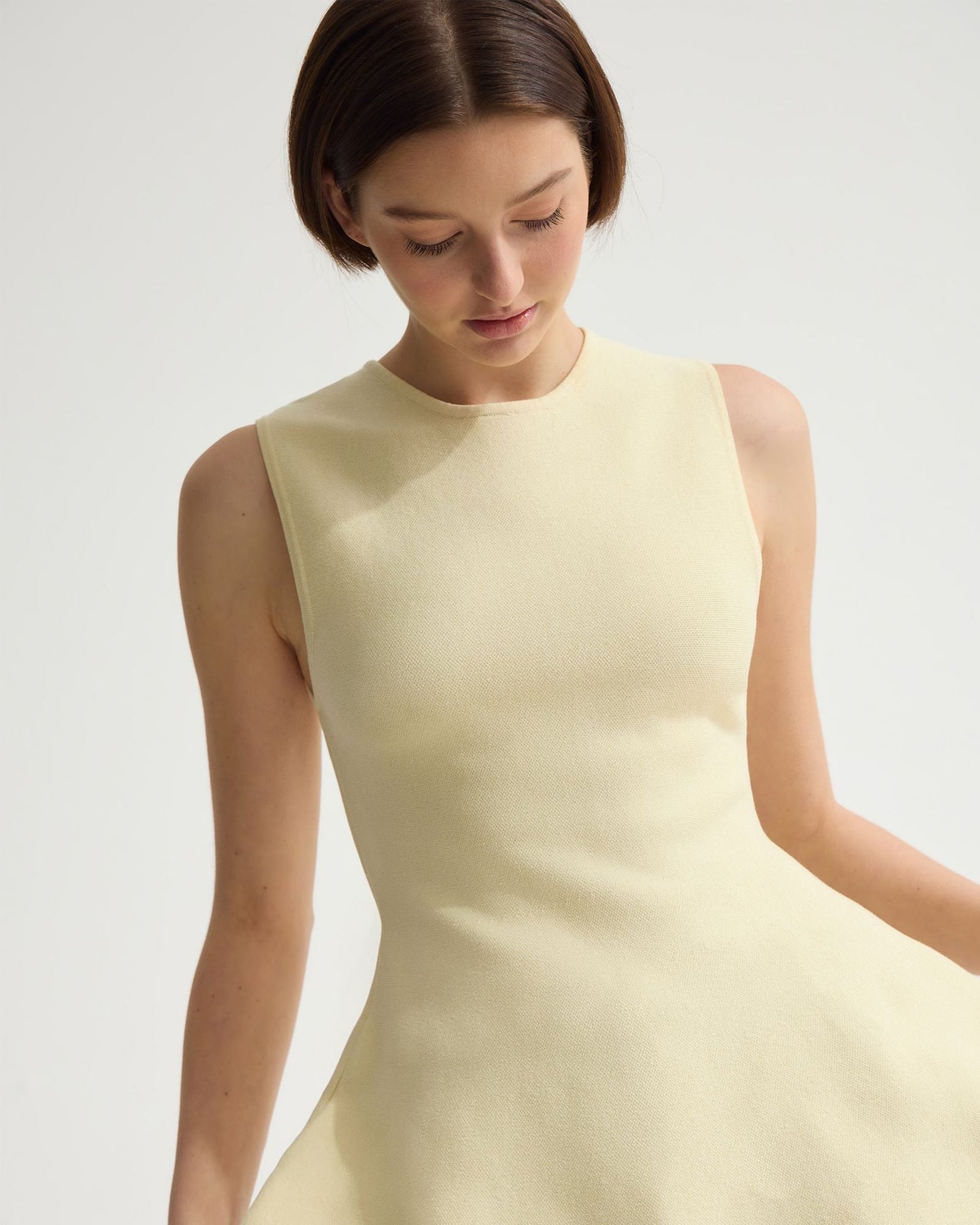 Margot Knitted Peplum Top