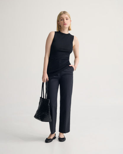 April Drawstring Knitted Top