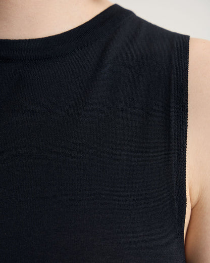 April Drawstring Knitted Top