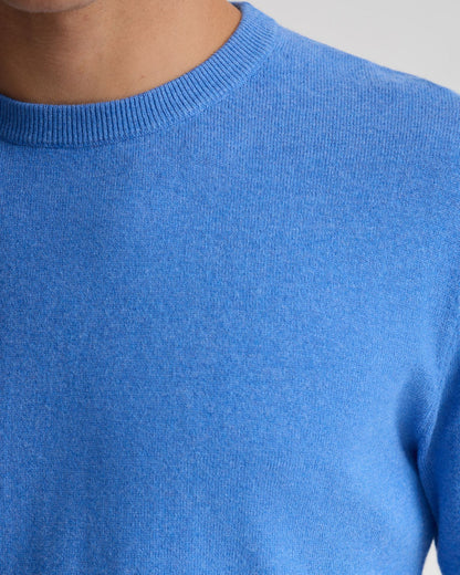 Cotton Cashmere Crew Neck Knit