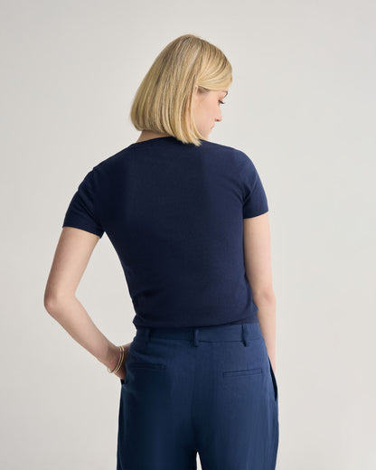 Olivia Crop Cashmere Knit