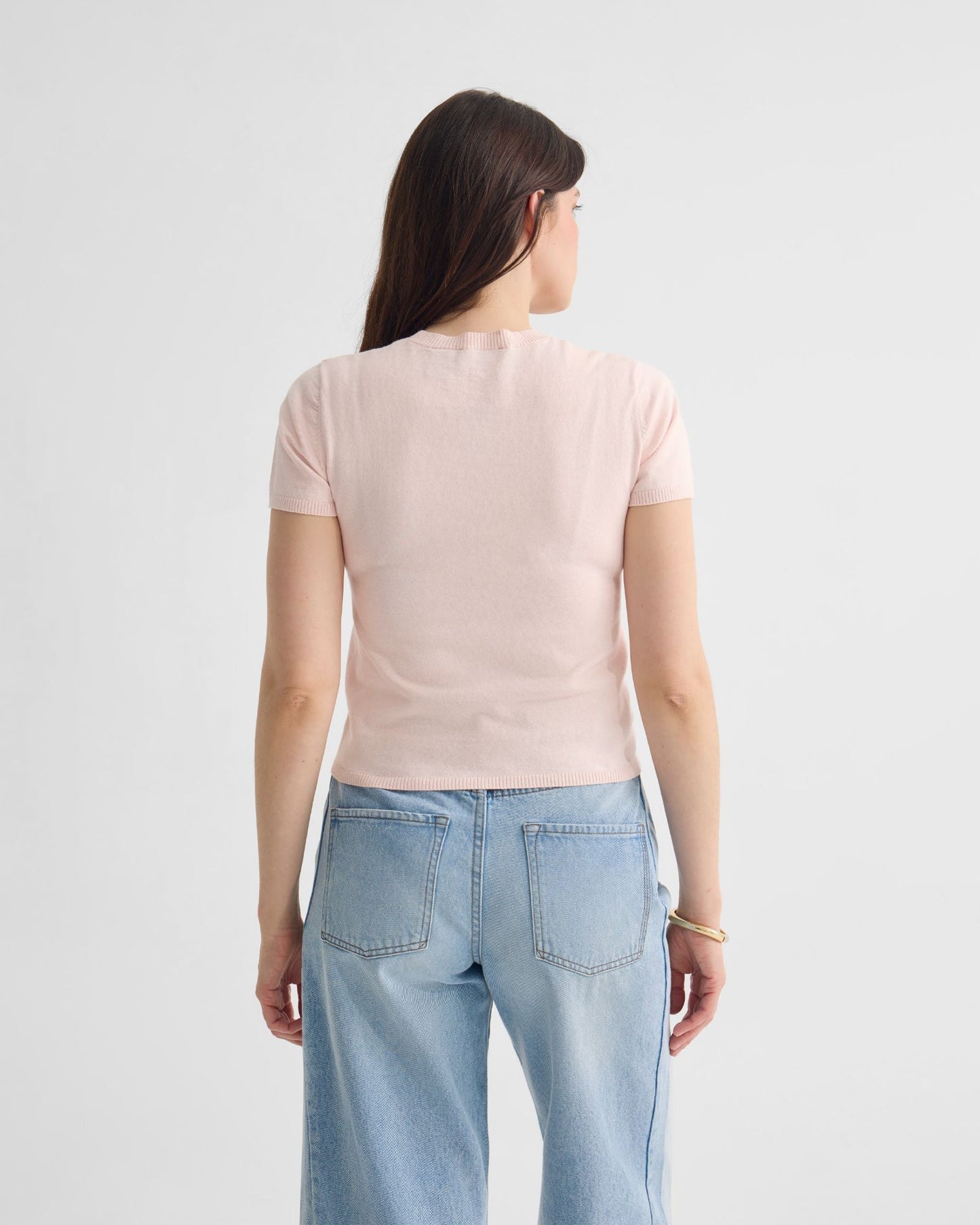 Olivia Crop Cashmere Knit