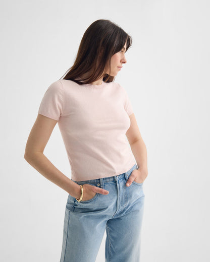 Olivia Crop Cashmere Knit