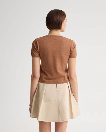 Olivia Crop Cashmere Knit