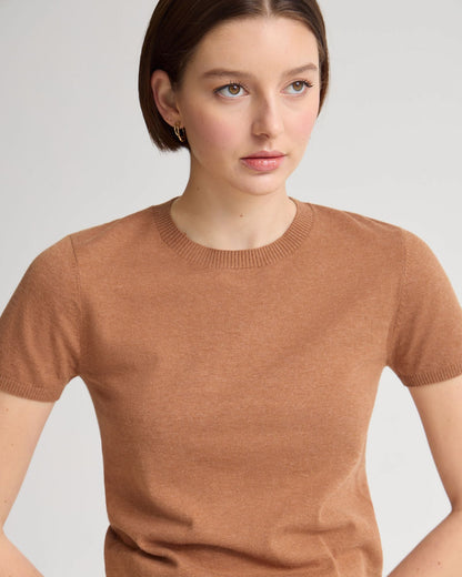 Olivia Crop Cashmere Knit