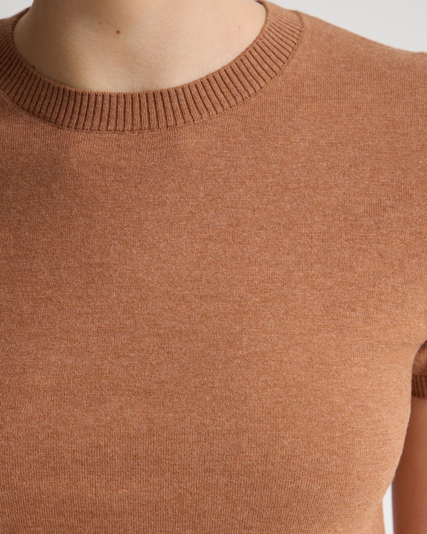 Olivia Crop Cashmere Knit