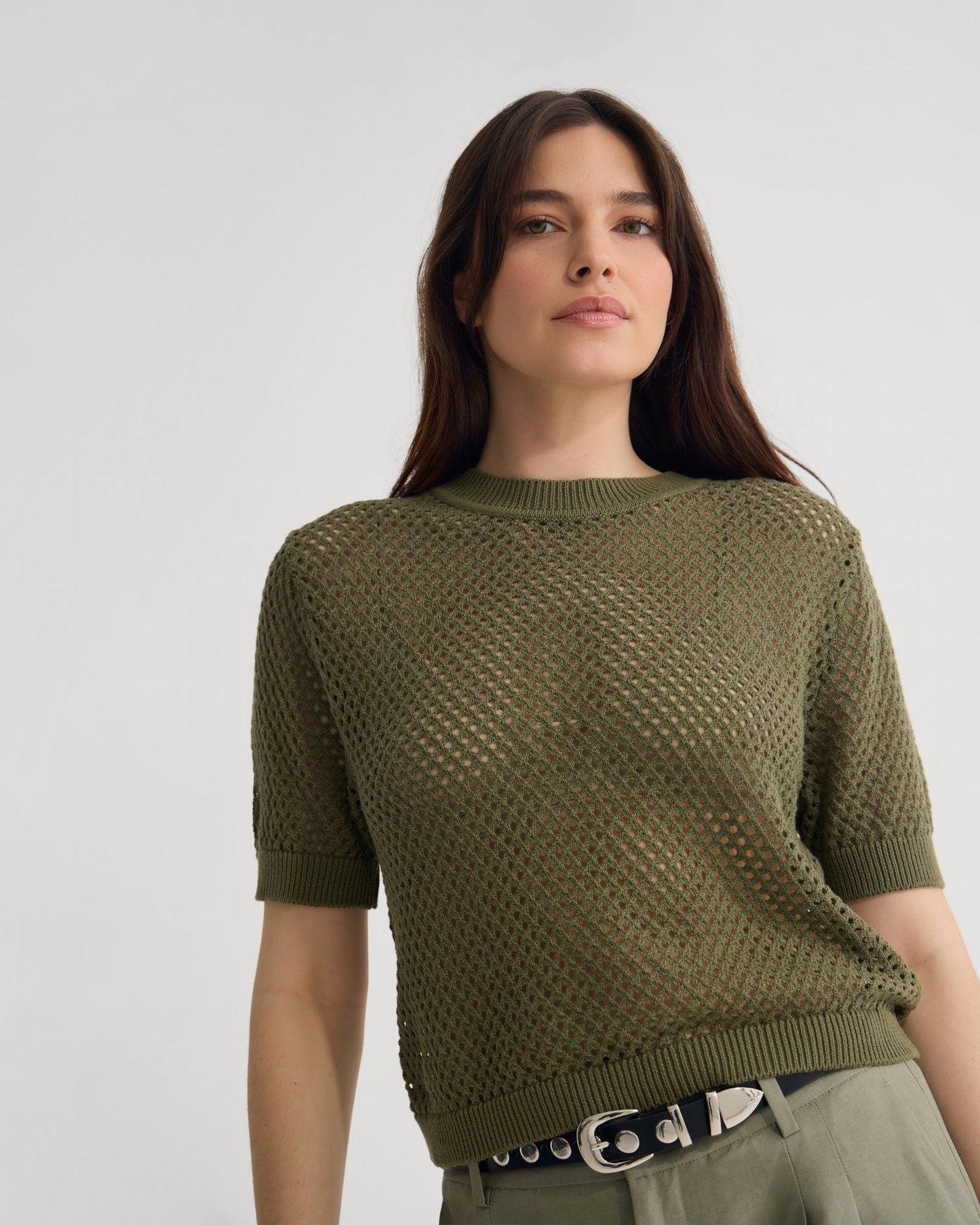Luna Cotton Knit Top