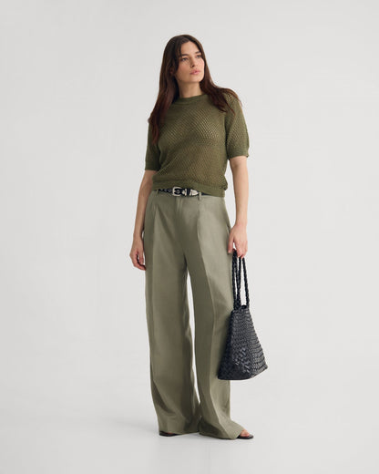 Luna Cotton Knit Top