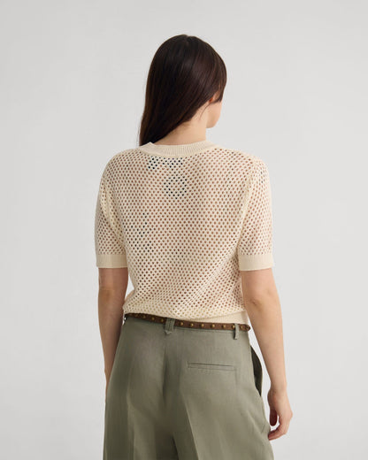 Luna Cotton Knit Top