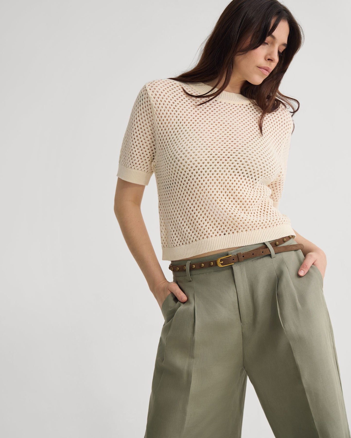 Luna Cotton Knit Top