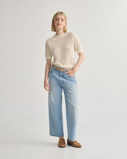 Luna Cotton Knit Top