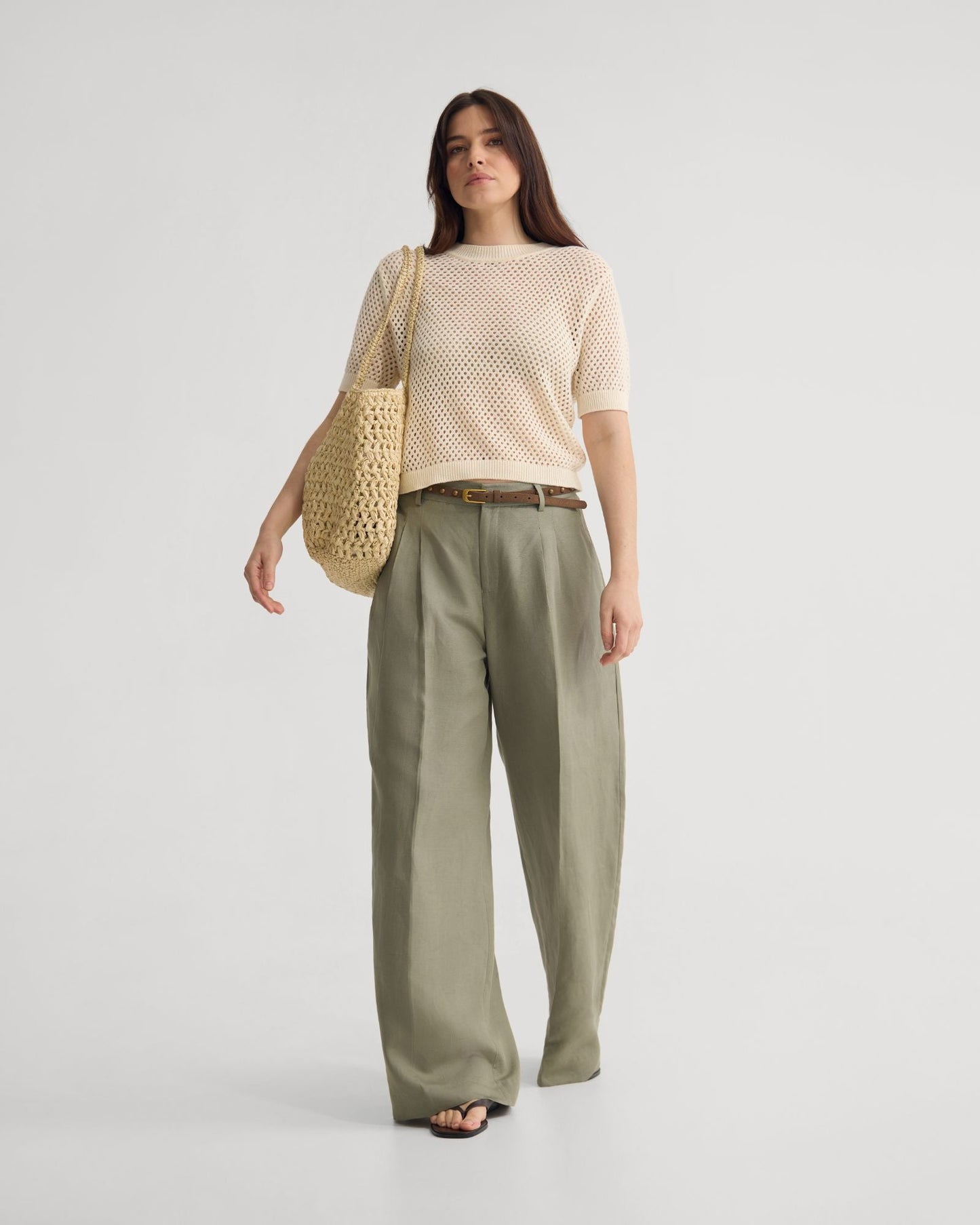 Luna Cotton Knit Top