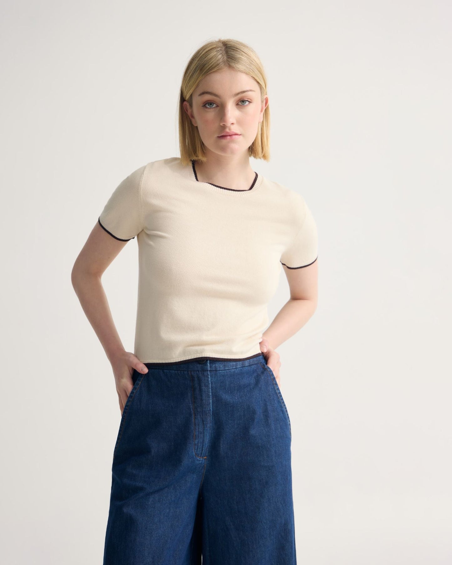 Indra Tipping Knit