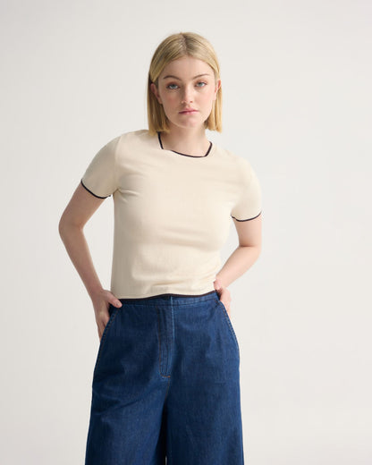 Indra Tipping Knit