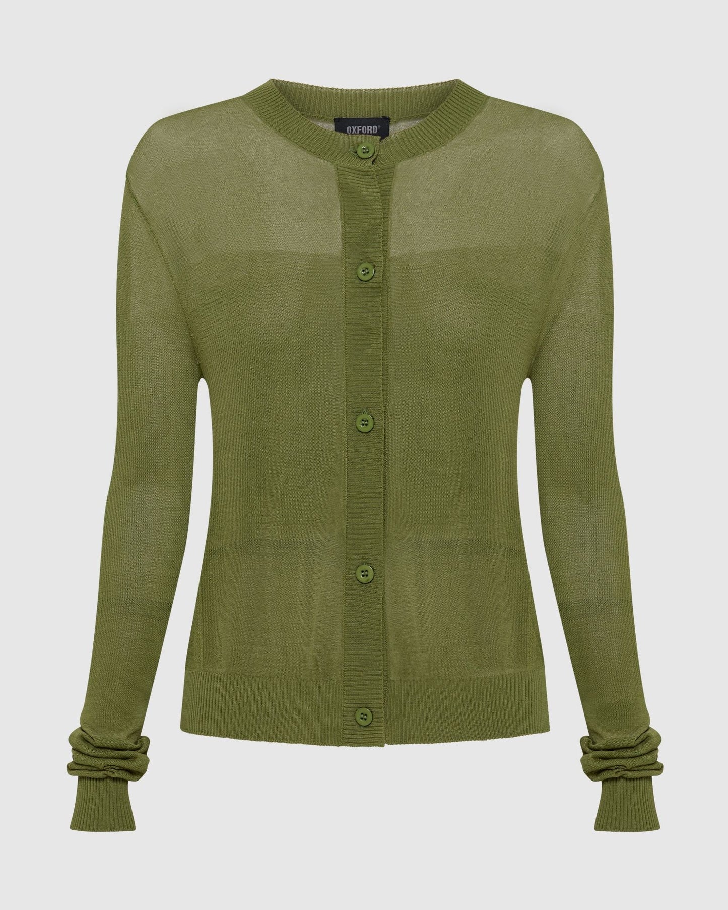 Celina Sheer Panel Cardigan