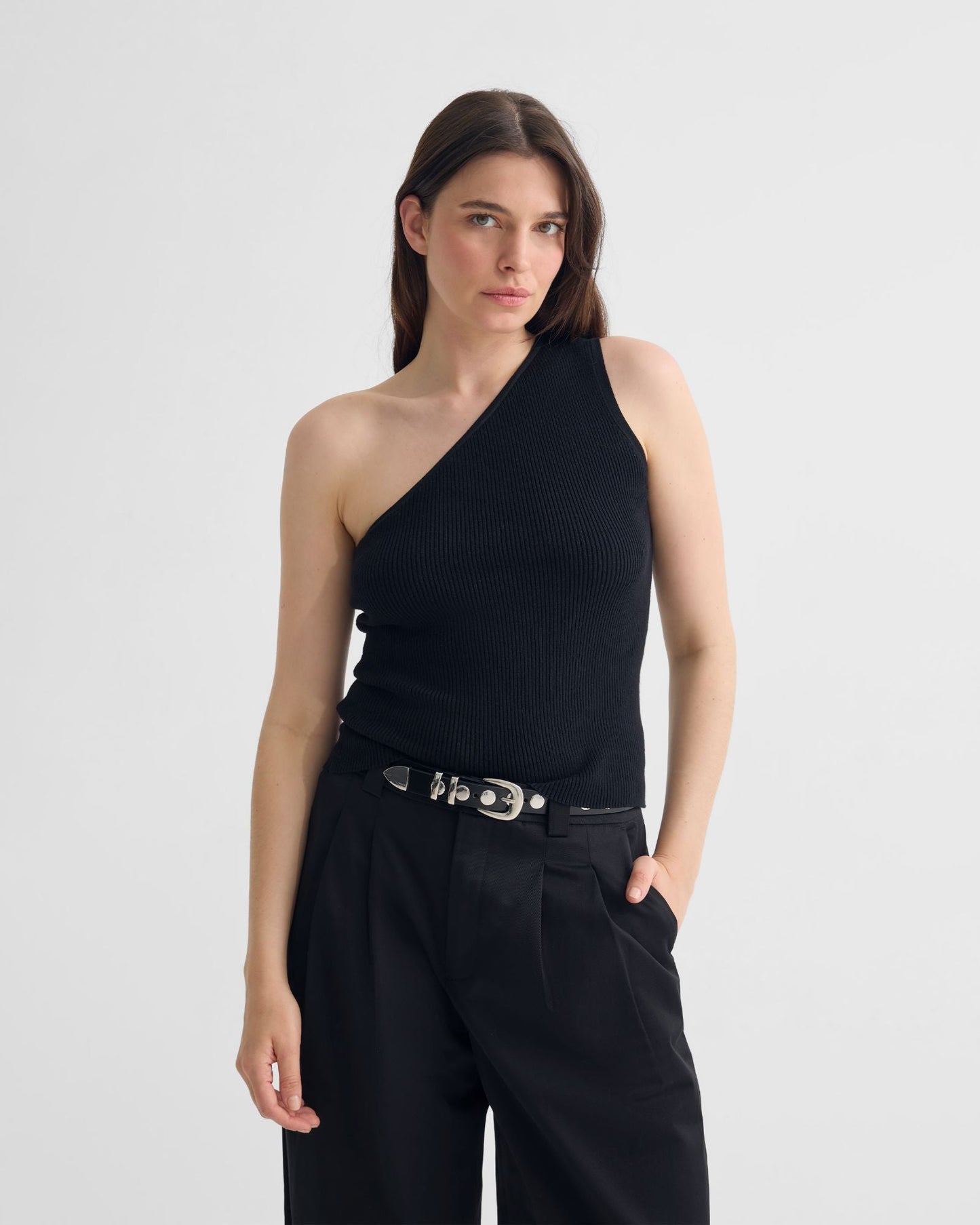 Lane One Shoulder Tank