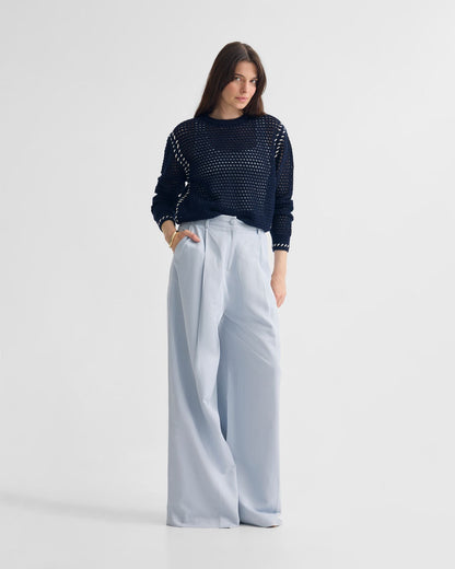 Gaby Cotton Crew Neck