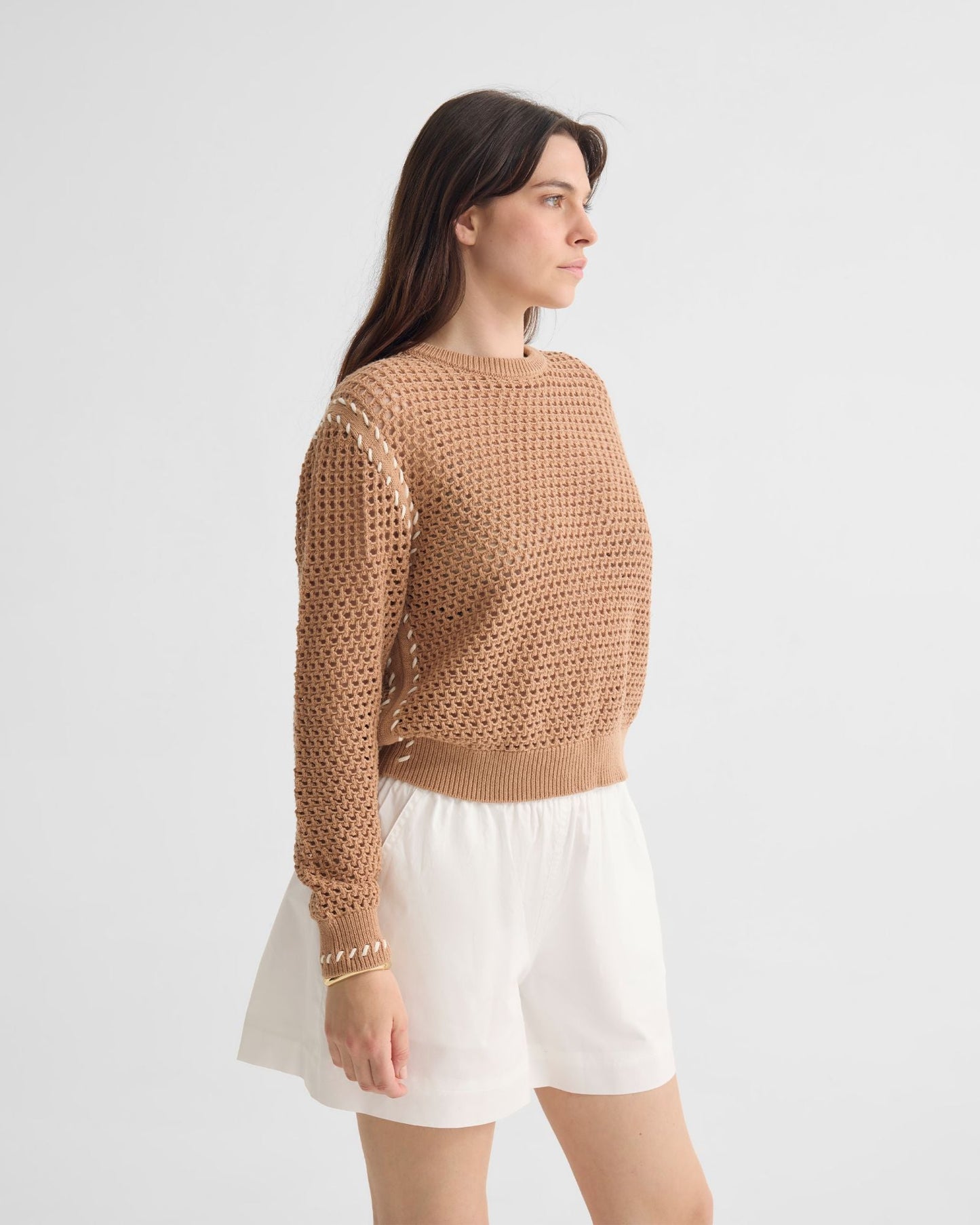 Gaby Cotton Crew Neck