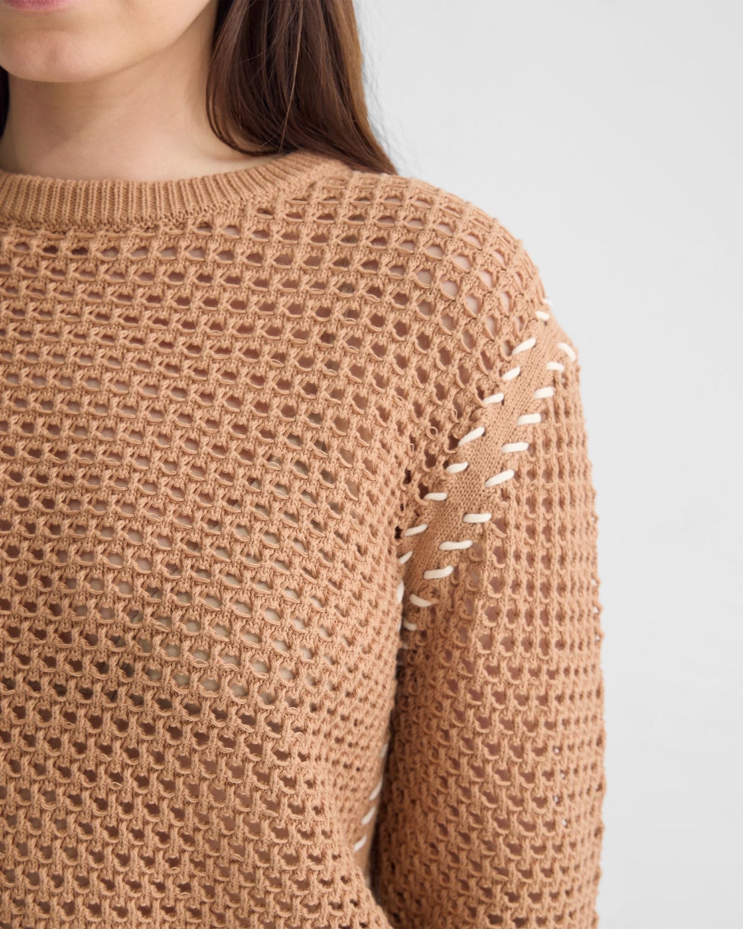 Gaby Cotton Crew Neck