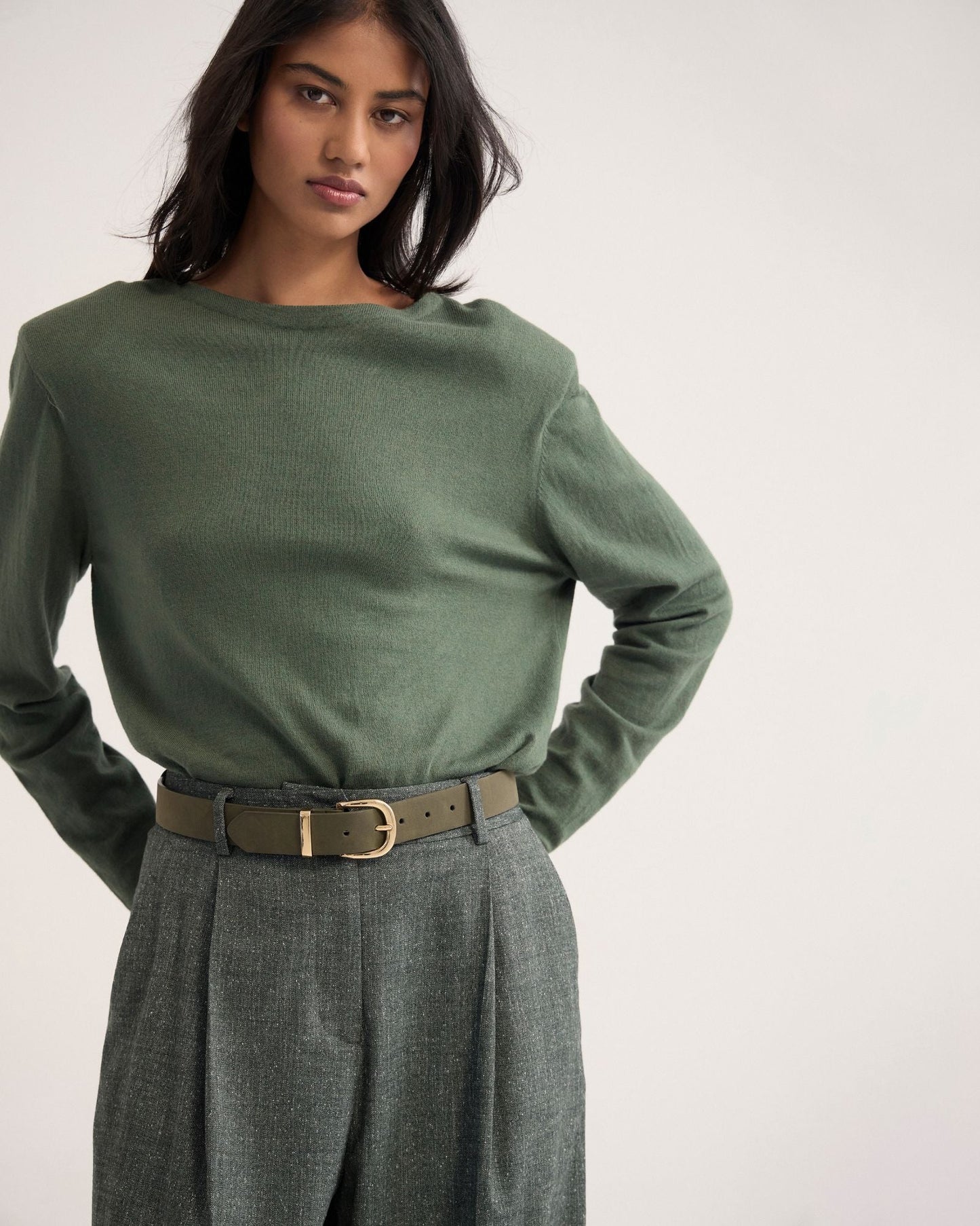 Paloma Shoulder Pad Knit