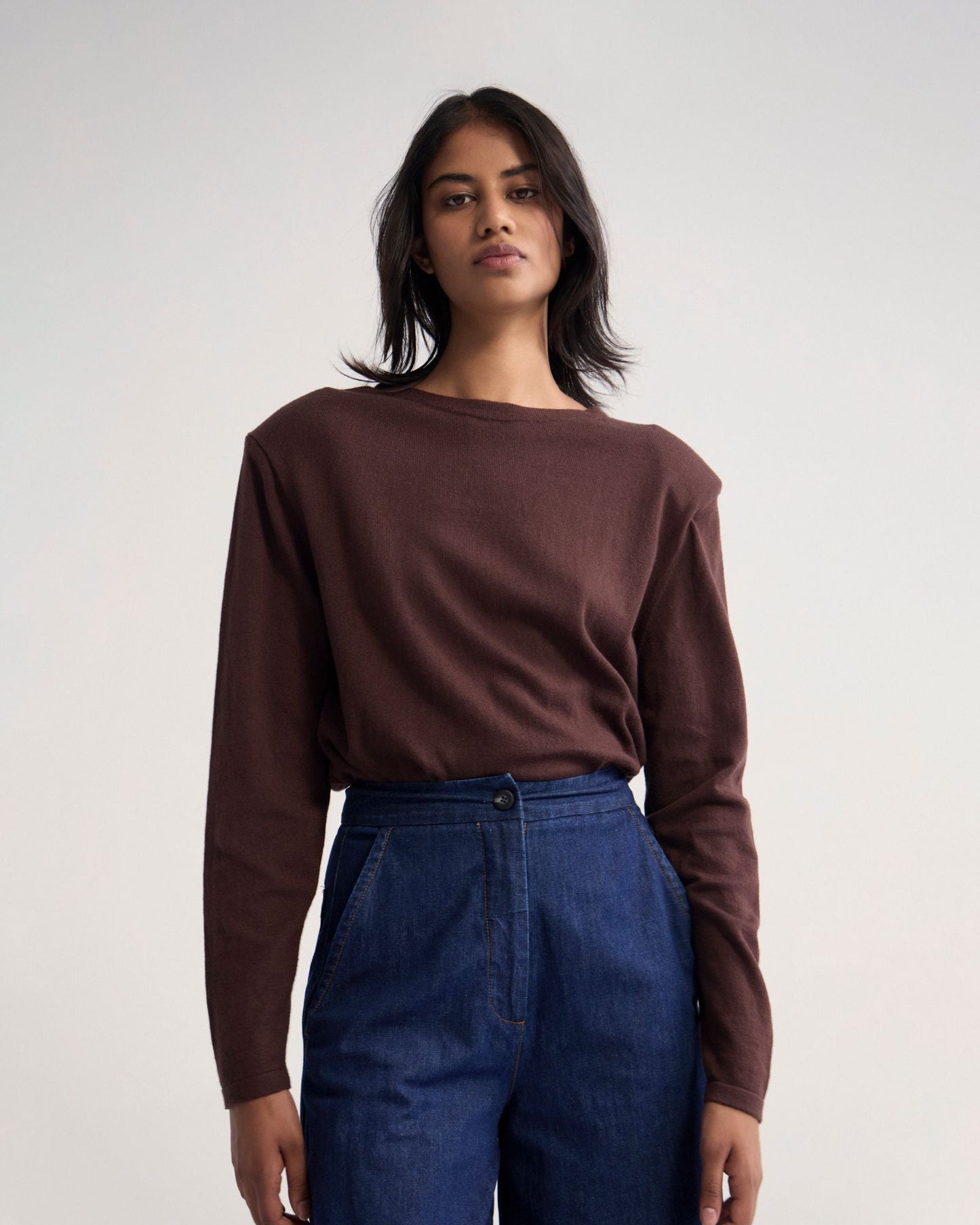 Paloma Shoulder Pad Knit