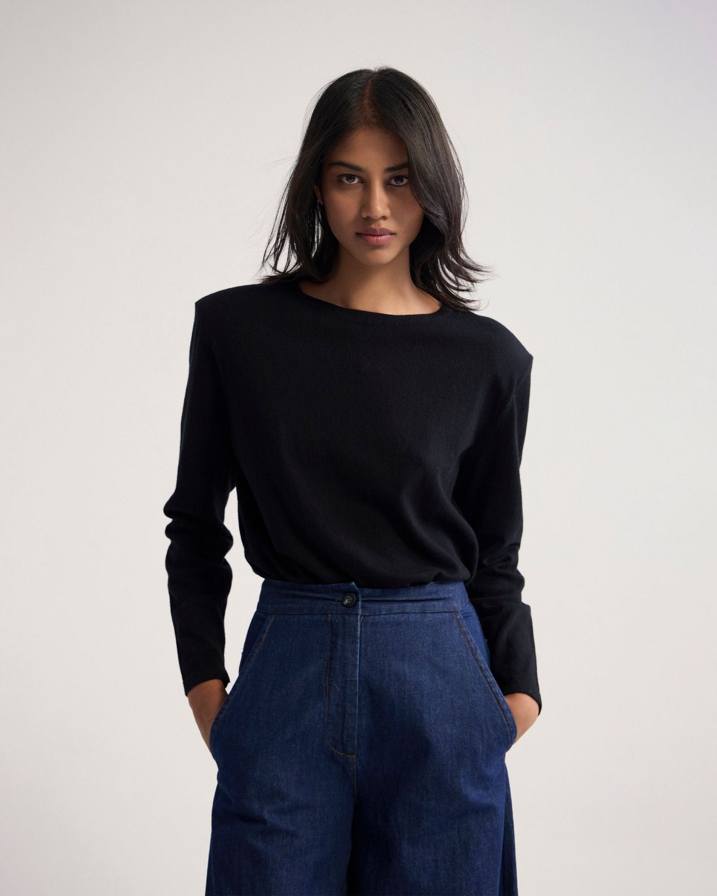 Paloma Shoulder Pad Knit