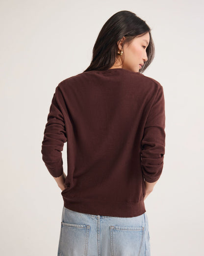 Saga Side Button Cardigan