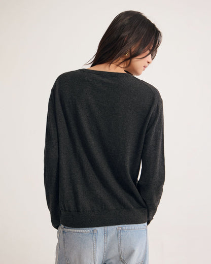 Saga Side Button Cardigan