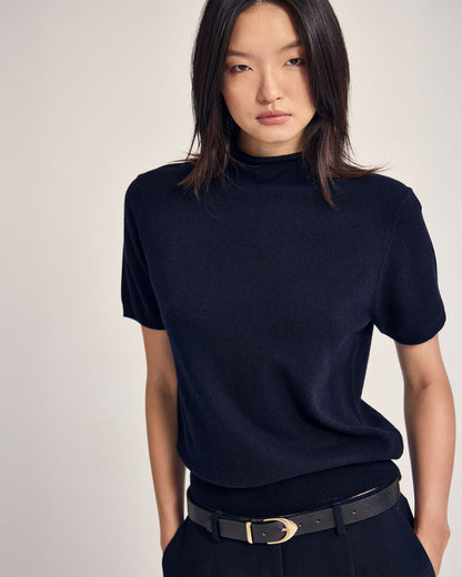 Maxine Funnel Collar Knit