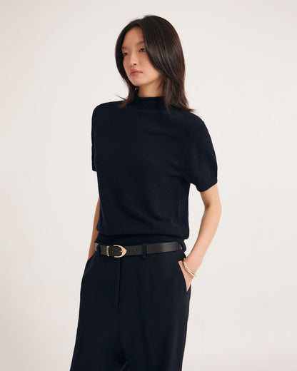 Maxine Funnel Collar Knit