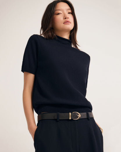 Maxine Funnel Collar Knit