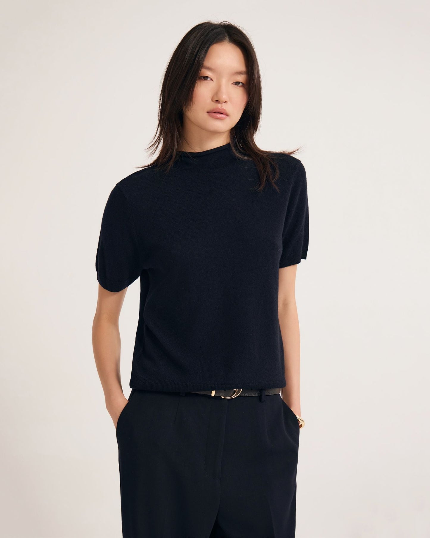 Maxine Funnel Collar Knit