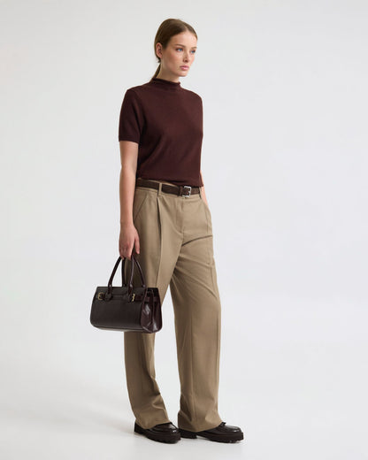 Maxine Funnel Collar Knit